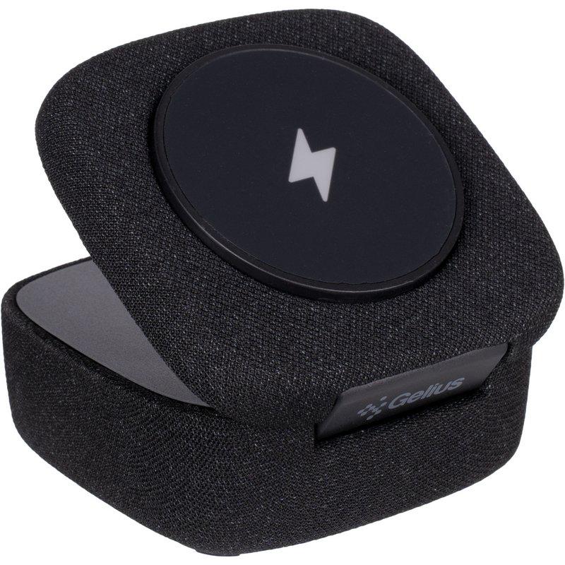Портативна колонка з бездротовою зарядкою Gelius AirBeat GP-BS550 Bluetooth Black (101289) - фото 6 Портативна колонка з бездротовою зарядкою Gelius AirBeat GP-BS550 Bluetooth Black (101289) - фото 6