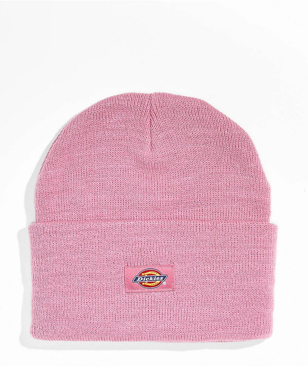 Шапка Dickies Cuffed Knit Beanie Pink (WH201 F2G)