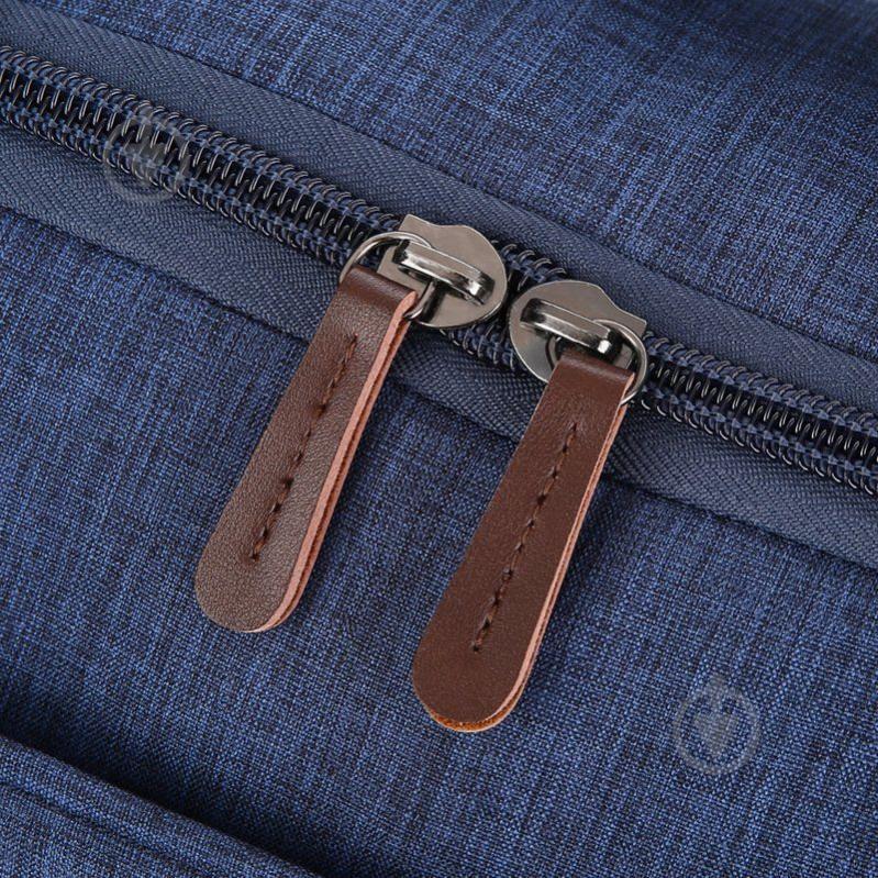 Дорожня сумка текстильна Vintage 20075 Синя (20075) - фото 3 Дорожня сумка текстильна Vintage 20075 Синя (20075) - фото 3