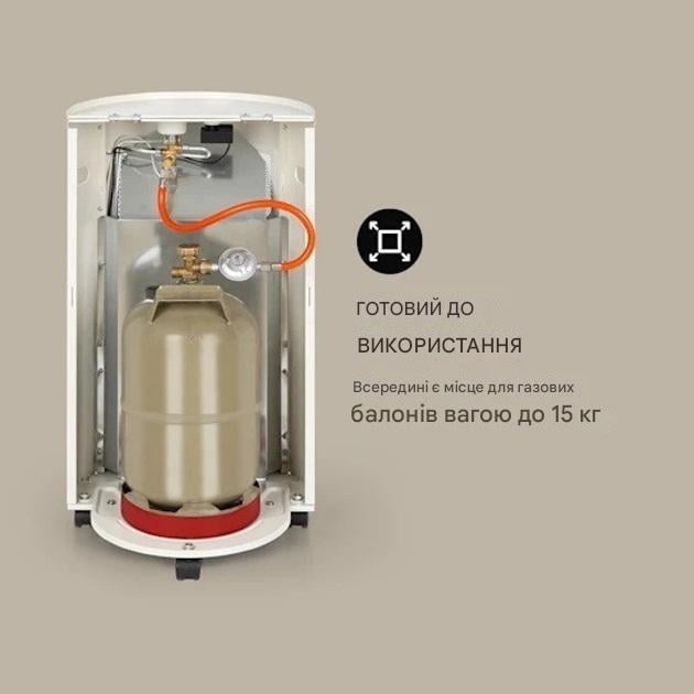 Обогреватель газовый керамический Blumfeldt Bonaparte 4200 Вт (10035031) - фото 6