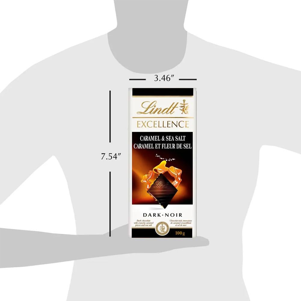 Шоколад Чорний Lindt Excellence з карамелью і морською сіллю 100 г (2180883451) - фото 4 Шоколад Чорний Lindt Excellence з карамелью і морською сіллю 100 г (2180883451) - фото 4