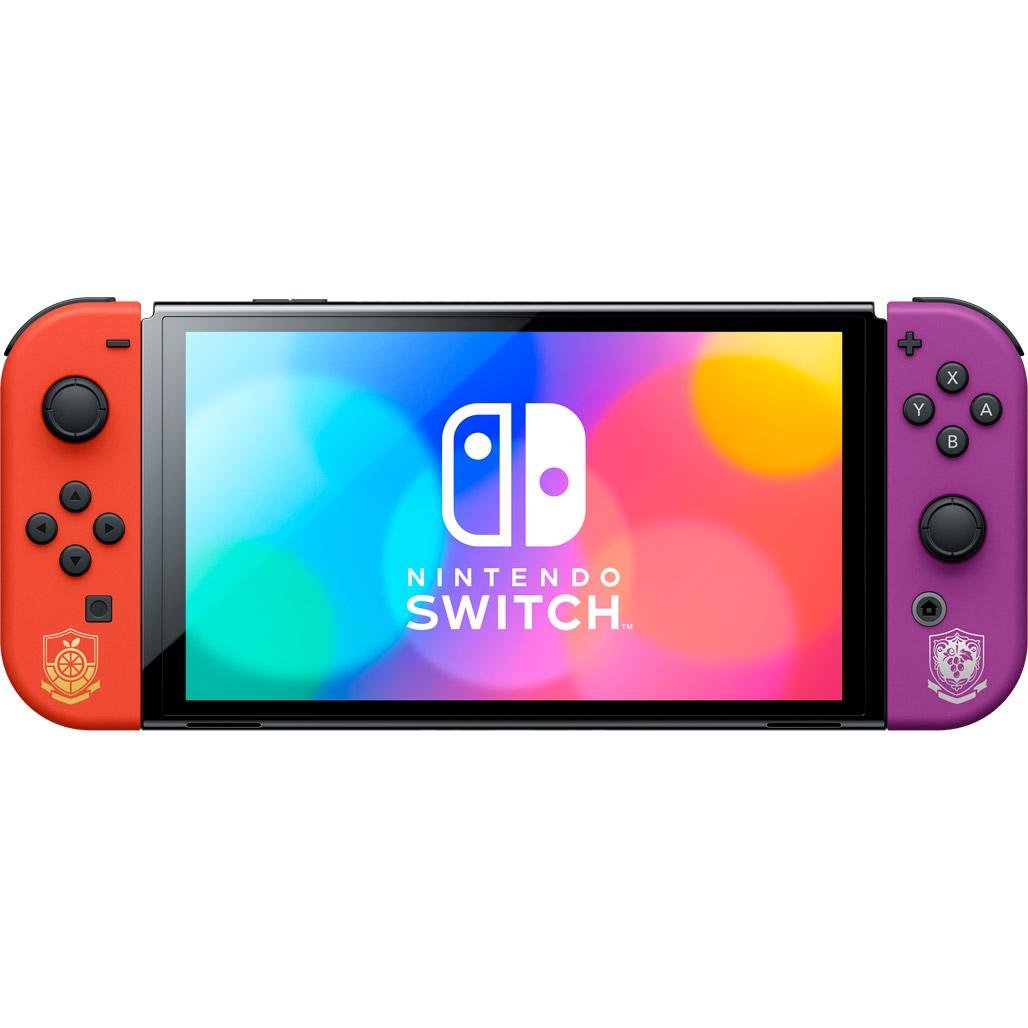 Игровая консоль NINTENDO Switch OLED Pokemon Scarlet & Violet Edition (80353) - фото 1