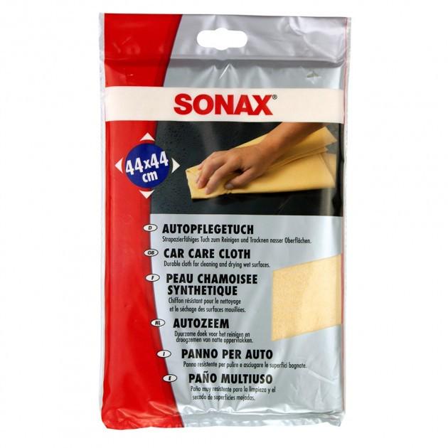 Серветка волога замшева SONAX Car Care Cloth 44х44 см (419200) - фото 2