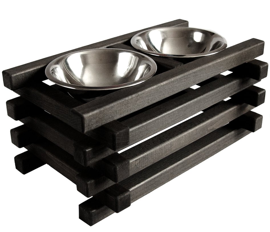 Подставка под миски для собак из дерева Сенец Венге (ПСО-001012)