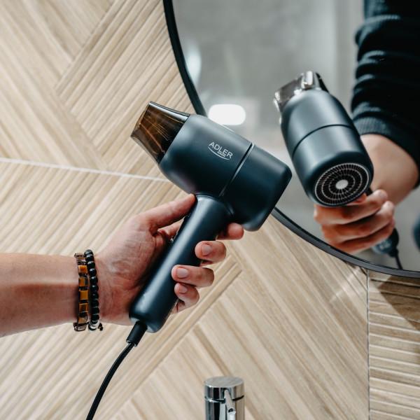 Фен для волос Adler AD 2279p 1800W 2 скорости 2 температурных режима ионизация Blue (AD2279B) - фото 10 Фен для волос Adler AD 2279p 1800W 2 скорости 2 температурных режима ионизация Blue (AD2279B) - фото 10