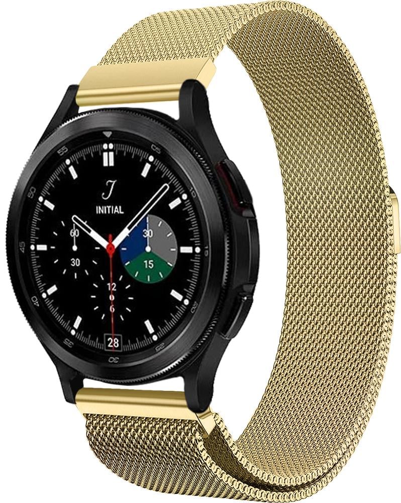 Ремешок Миланская Петля Milano для Galaxy Watch 4 Classic 46 мм Gold (22939)