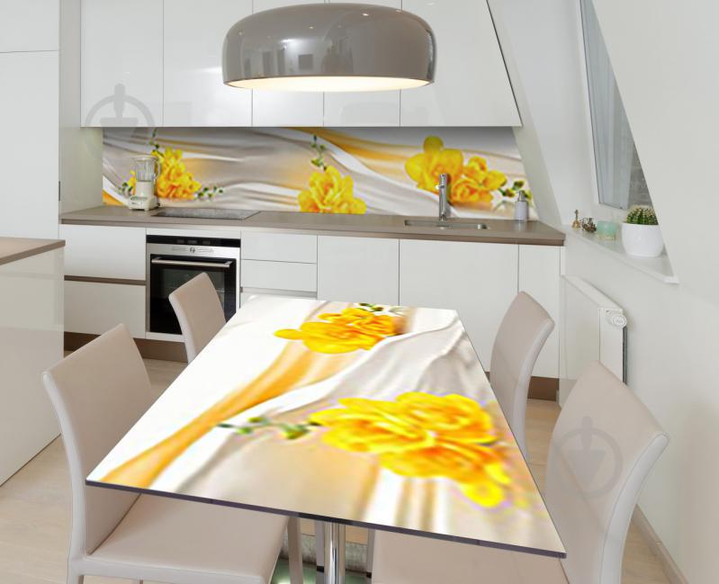 Наклейка 3Д виниловая на стол Zatarga «В объятиях атласа» 650х1200 мм (Z184029/1st)