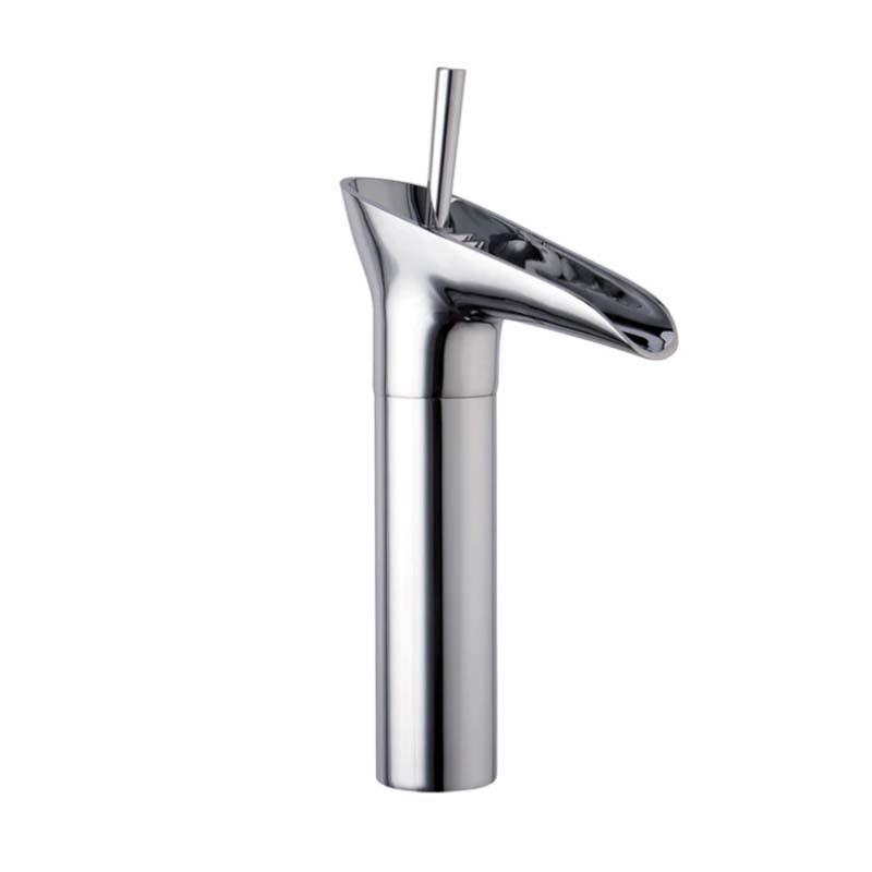 Змішувач для умивальника каскадний Art Design Хром (CH3104)