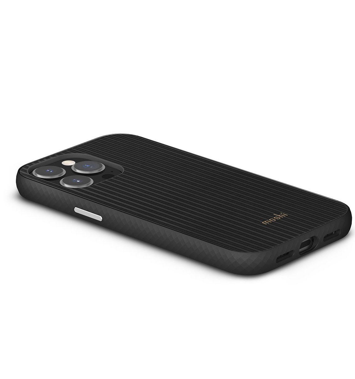 Чохол-накладка Moshi Arx Slim Hardshell Case with MagSafe for iPhone 13 Pro, Mirage Black (99MO134093) - фото 3