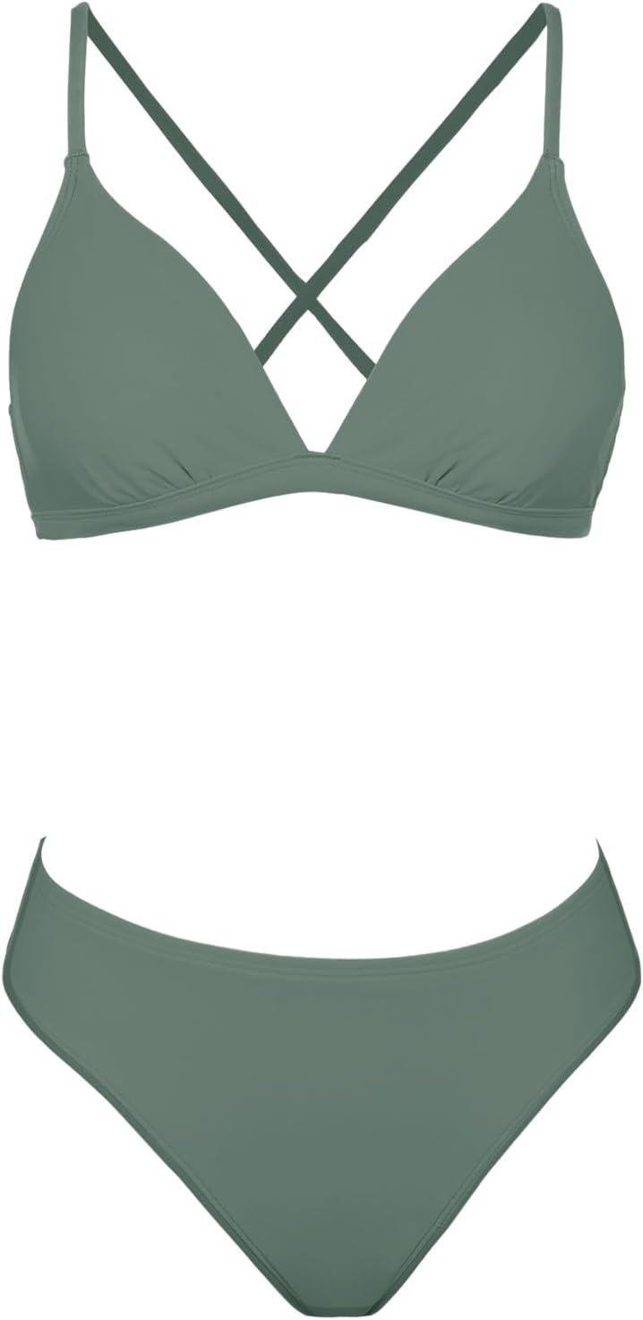 Купальник Cupshe M Хакі (DAA12C4C022) - фото 3 Купальник Cupshe M Хакі (DAA12C4C022) - фото 3