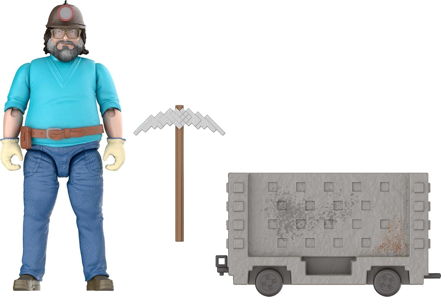Игровой набор Mattel Minecraft Movie Побег из взрывного вагонетки со Стивом и аксессуарами (JGP20) Игровой набор Mattel Minecraft Movie Побег из взрывного вагонетки со Стивом и аксессуарами (JGP20)