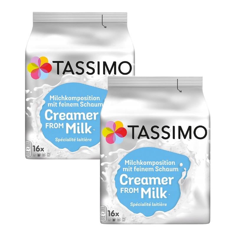 Набор молока в капсулах Tassimo Creamer From Milk 32 капсулы Набор молока в капсулах Tassimo Creamer From Milk 32 капсулы