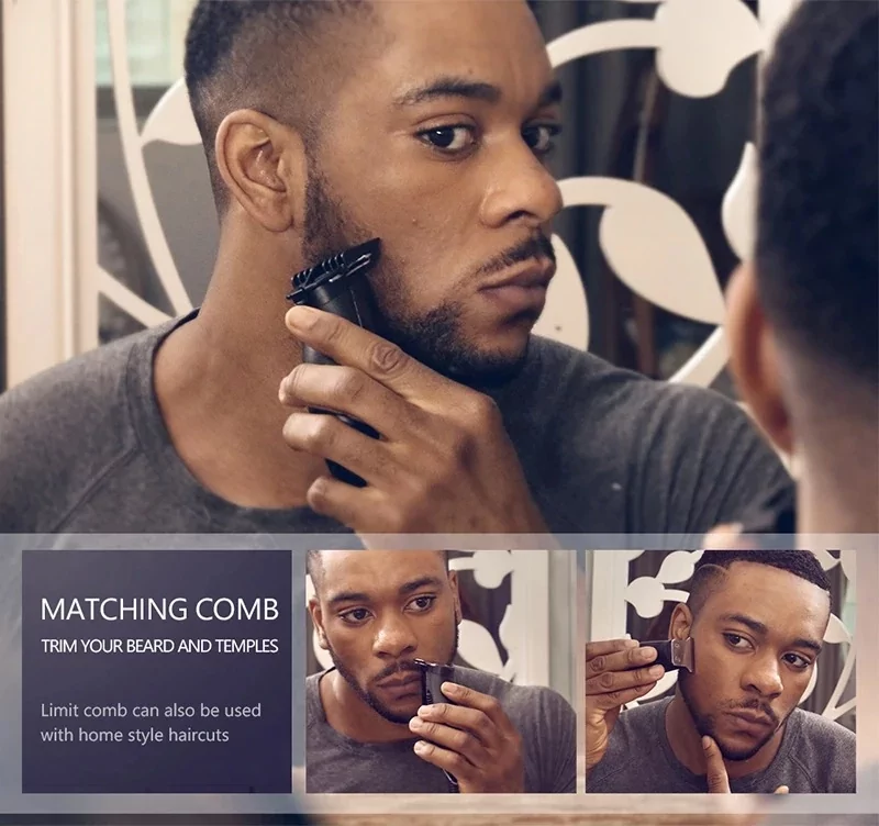 Машинка для стрижки Kemei KM 701 Pro 3в1 (793437212) - фото 9 Машинка для стрижки Kemei KM 701 Pro 3в1 (793437212) - фото 9