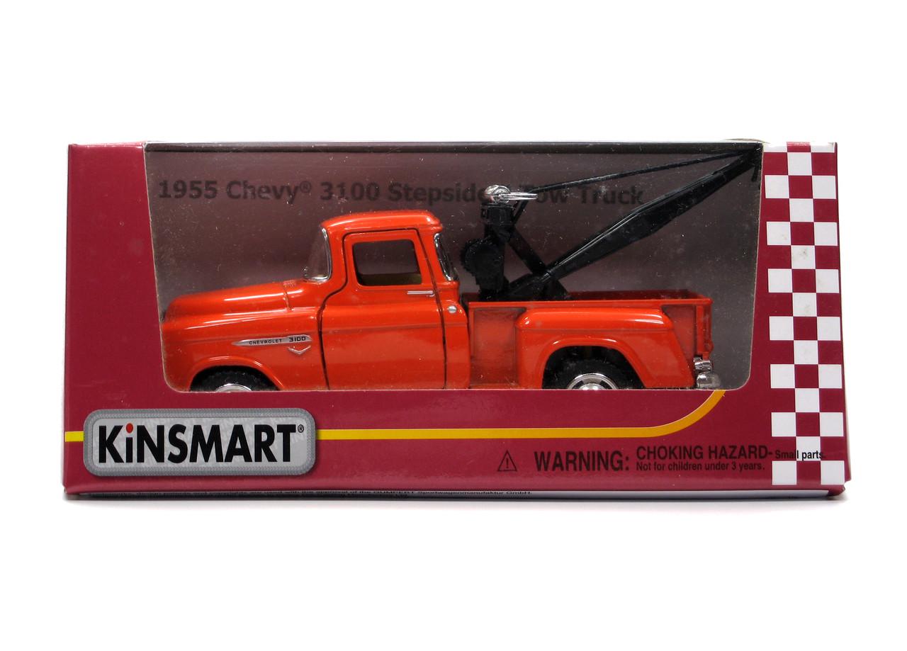 Машинка Kinsmart металлическая Chevy 3100 Stepside Tow Truck 1955 (KT5378W) - фото 10 Машинка Kinsmart металлическая Chevy 3100 Stepside Tow Truck 1955 (KT5378W) - фото 10