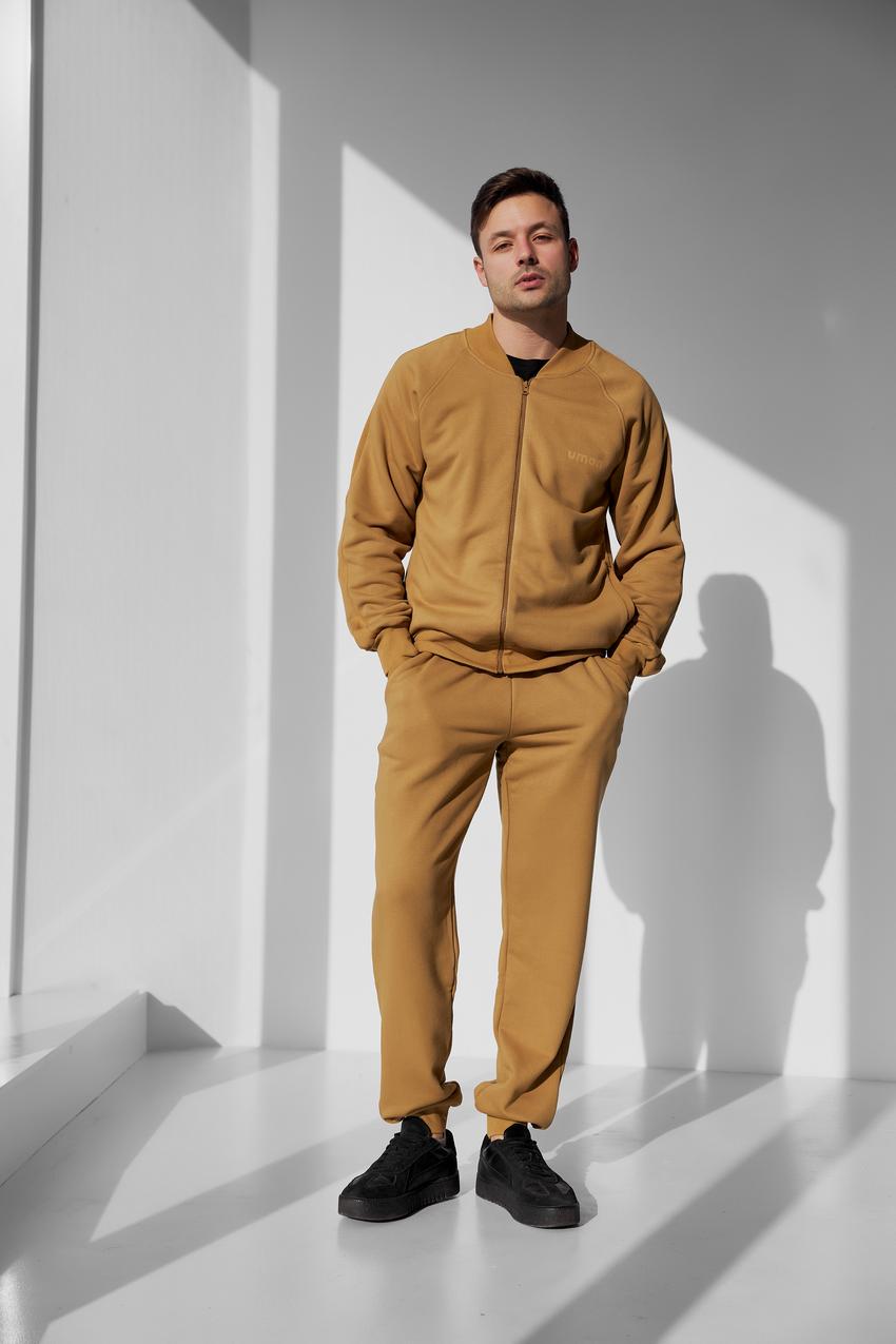 Костюм мужской Umon М80.3 на замке со стойкой 3-нить L Коричневый (691-1-62)