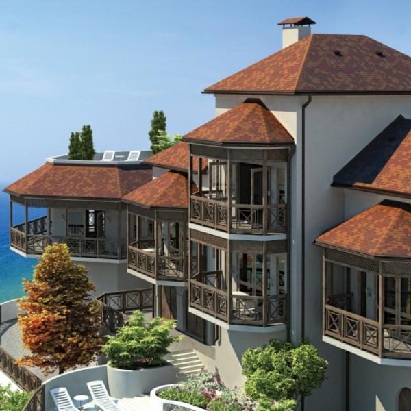 Битумная черепица Aquaizol Акцент 3,0 м2 Синай (29657506) - фото 3 Битумная черепица Aquaizol Акцент 3,0 м2 Синай (29657506) - фото 3