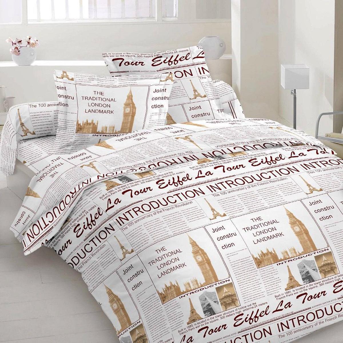 Комплект постельного белья Vital Textile BLе-490-70 бязь голд евро 200х220 см (32711840Е)