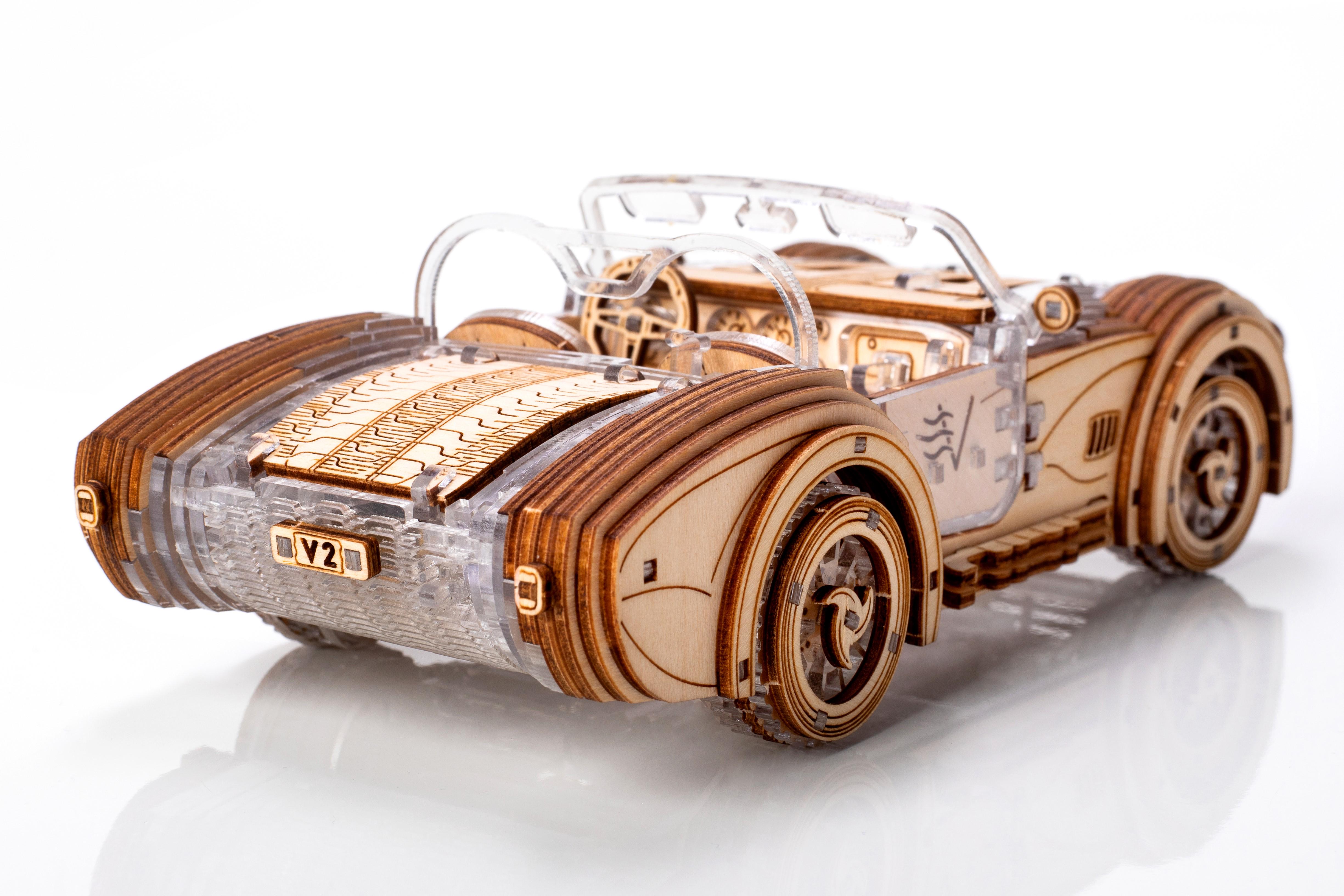 Конструктор дерев'яний Vіter Models Speedster-V2 (Speedster-V2) - фото 2 Конструктор дерев'яний Vіter Models Speedster-V2 (Speedster-V2) - фото 2