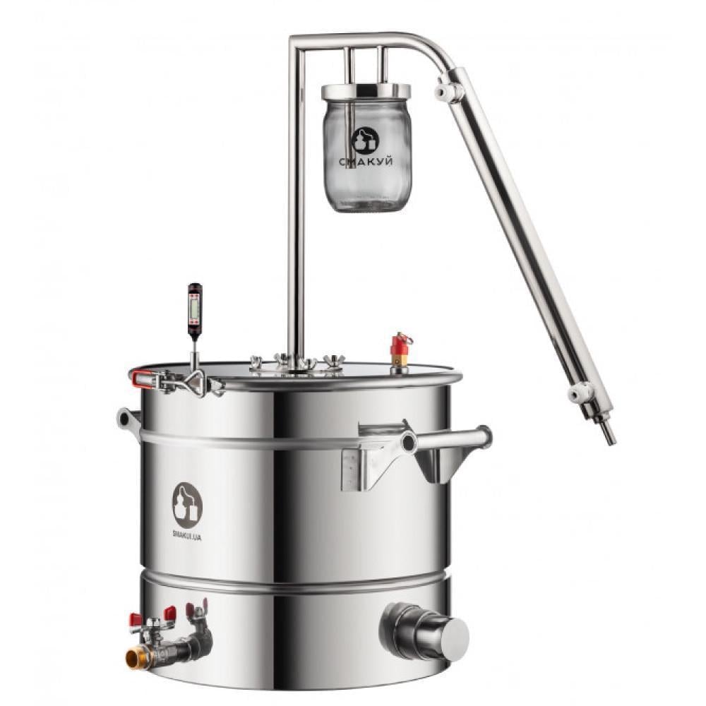 Дистиллятор Смакуй Классик на открытом кубе 23 л