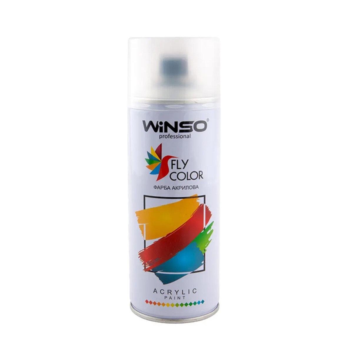 Краска акриловая Winso Spray лак матовый 450 мл Краска акриловая Winso Spray лак матовый 450 мл