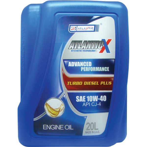 Моторное масло ATLANTIC X TURBO PLUS 10W-40 API CJ-4 20 л