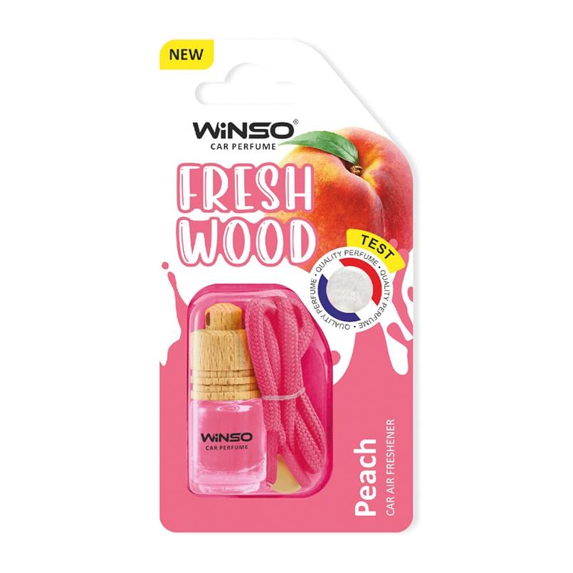 Ароматизатор WINSO Fresh Wood Peach в блистере (539240)