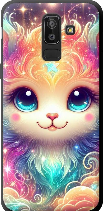 Чехол на Samsung Galaxy J8 2018 Сказочный котенок (5813b-1511-42517)