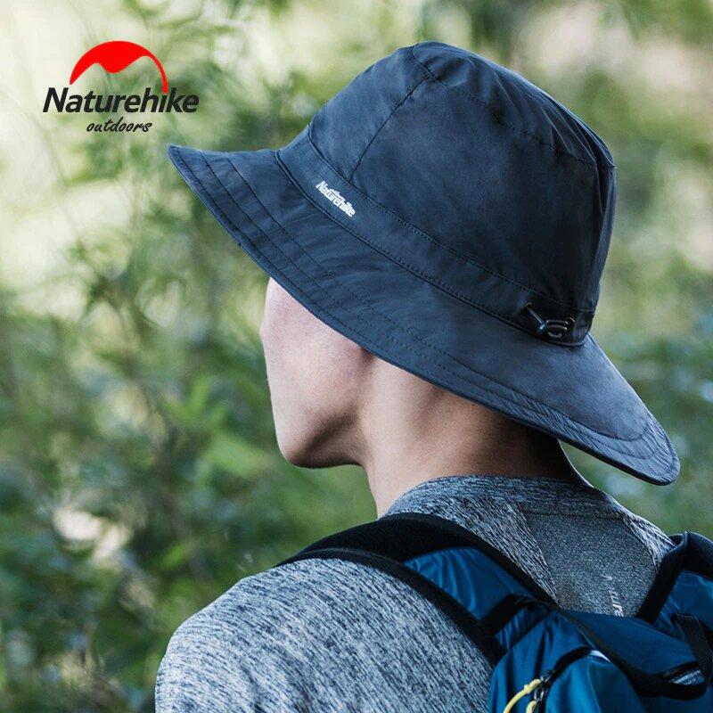 Панама Naturehike NH17M005-A Fisherman hat UV protection Blue - фото 6