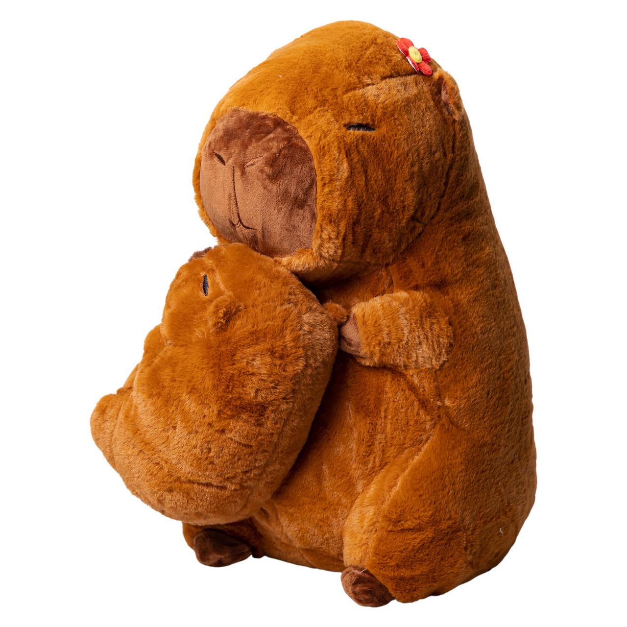 М'яка іграшка-плед подушка Colorful Home Капібара 3в1 Коричневий (509-4B) М'яка іграшка-плед подушка Colorful Home Капібара 3в1 Коричневий (509-4B)