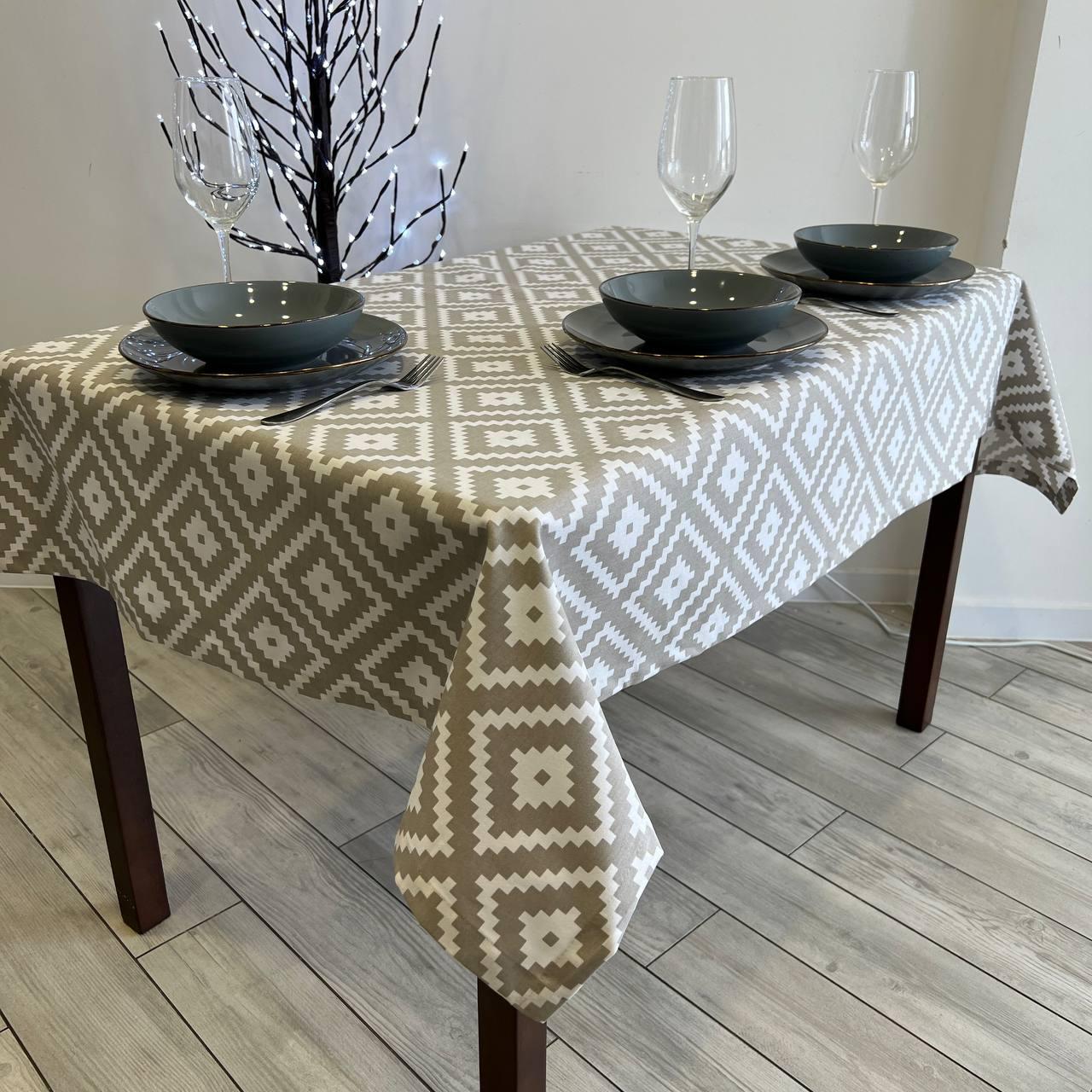 Скатертина водовідштовхувальна тефлонова прямокутна 100x170 см (30082-p1)