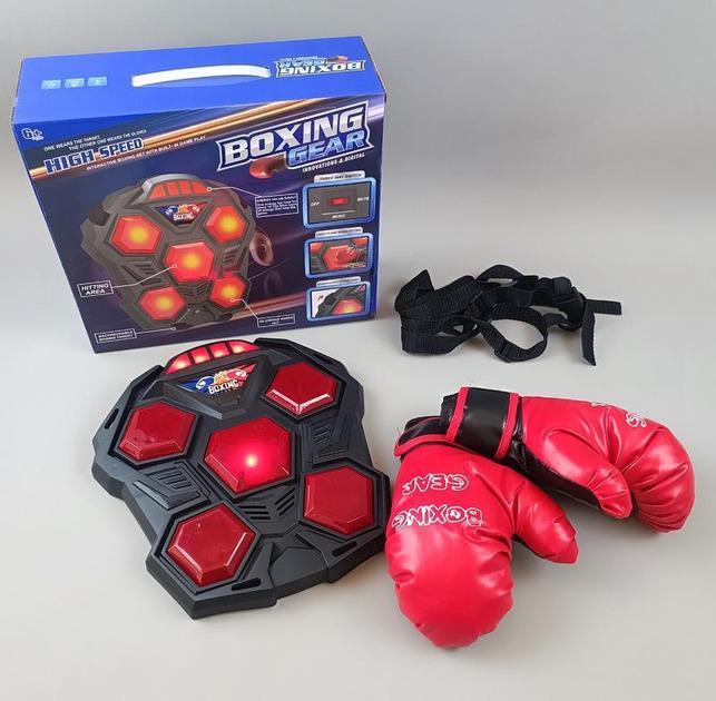 Набор боксерский жилет/перчатки детский 28-30 см 2 шт. 22 см (MA372)