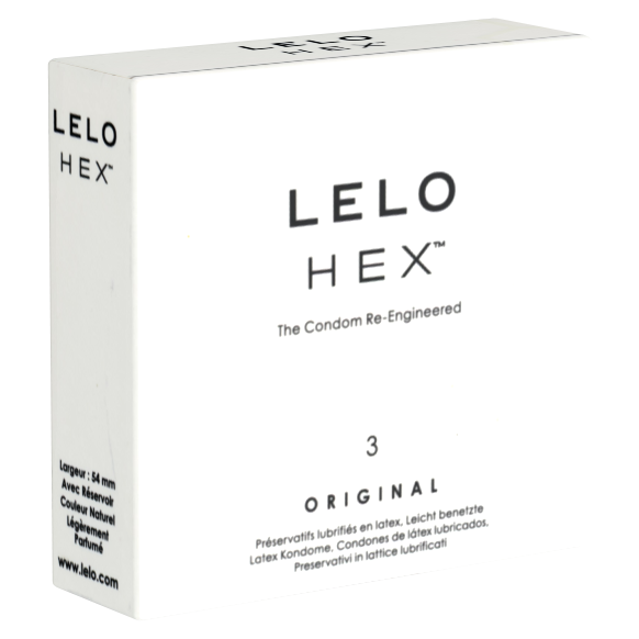 Презервативи Lelo HEX 3 шт. (UCIU001187) - фото 1