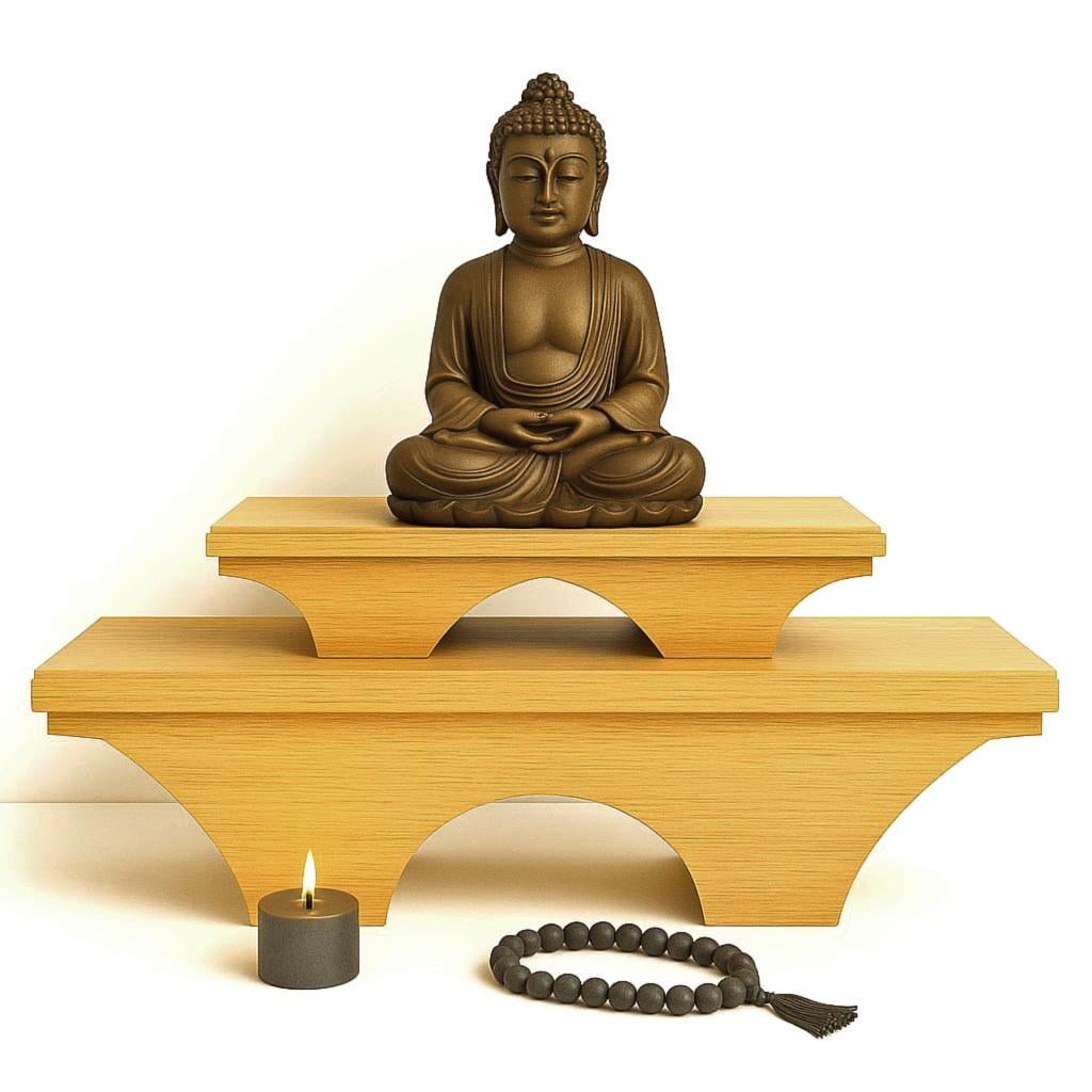 Алтарь для медитации из дерева Ралио Карри (ЛАТ-004203)