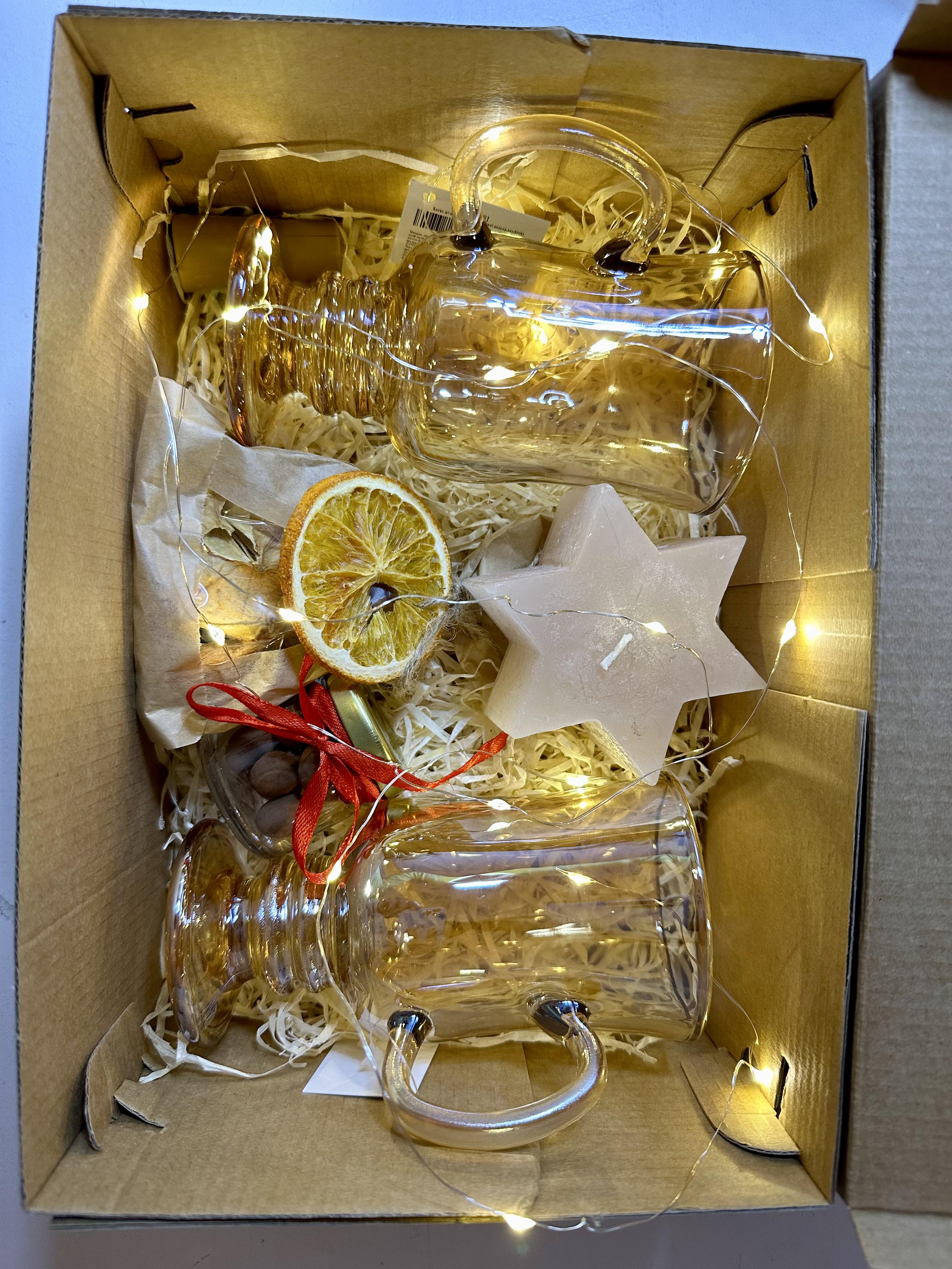 Набір подарунковий для романтичного глінтвейну зі смаколиками (13530751) - фото 8 Набір подарунковий для романтичного глінтвейну зі смаколиками (13530751) - фото 8