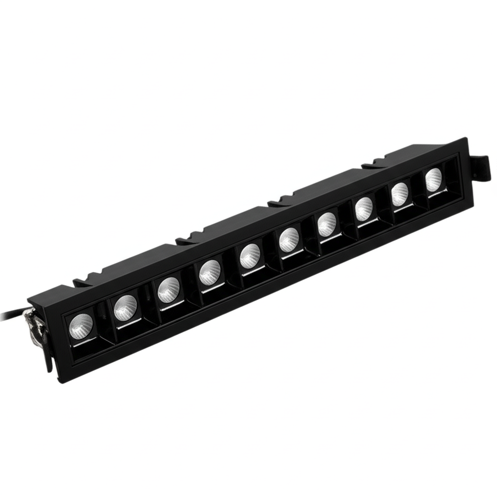 Светильник линейный врезной Light Club 24 Вт 4000 К Черный (WL-10-24-4-BK)