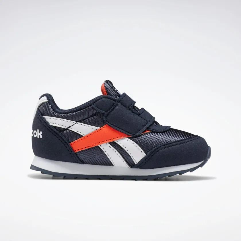 Кроссовки Reebok Royal Classic Jogger 2 р. 5/21 13,8 см Collegiate Navy/Orange/White (13714713) - фото 3 Кроссовки Reebok Royal Classic Jogger 2 р. 5/21 13,8 см Collegiate Navy/Orange/White (13714713) - фото 3