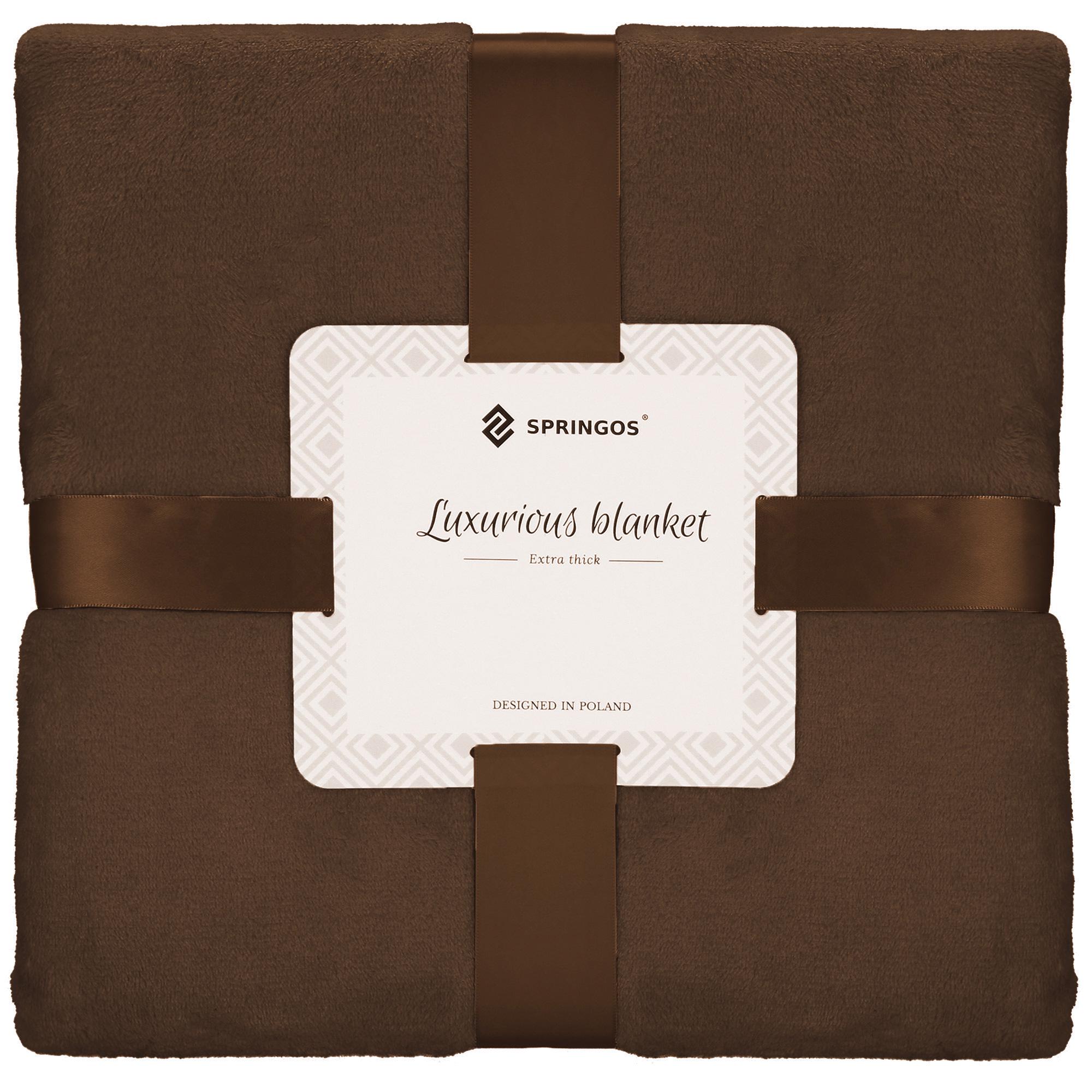 Плед-покривало Springos Luxurious Blanket 200х220 см (HA7208)