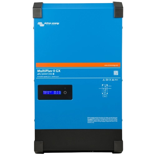 Инвертор гибридный с чистой синусоидой Victron Energy MultiPlus-II GX 48/5000/70-50 1 фаза 4 кВт 48 В 70A Wi-Fi Blue (27917825)
