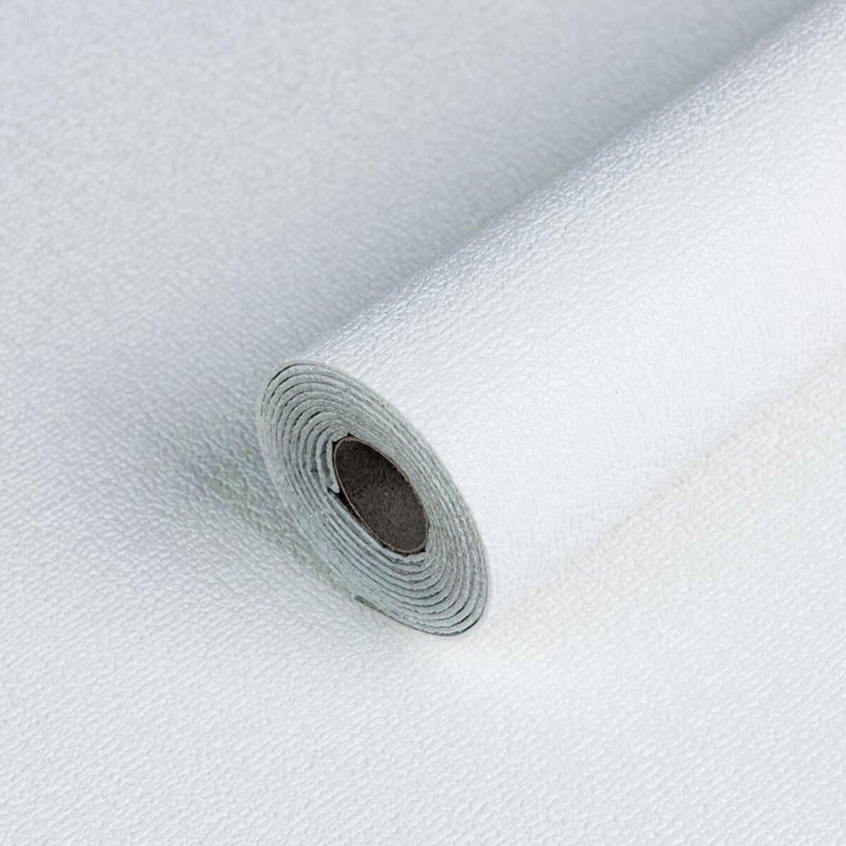 Обои самоклеющаяся Sticker Wall в рулоне SW-00002022 2800х500х1,5 мм Белый (iz17125)