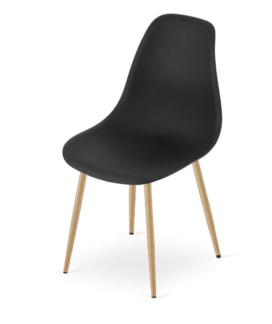 Комплект стол 80 см и стул WAT 2 шт. Черно-белый - фото 6 Комплект стол 80 см и стул WAT 2 шт. Черно-белый - фото 6