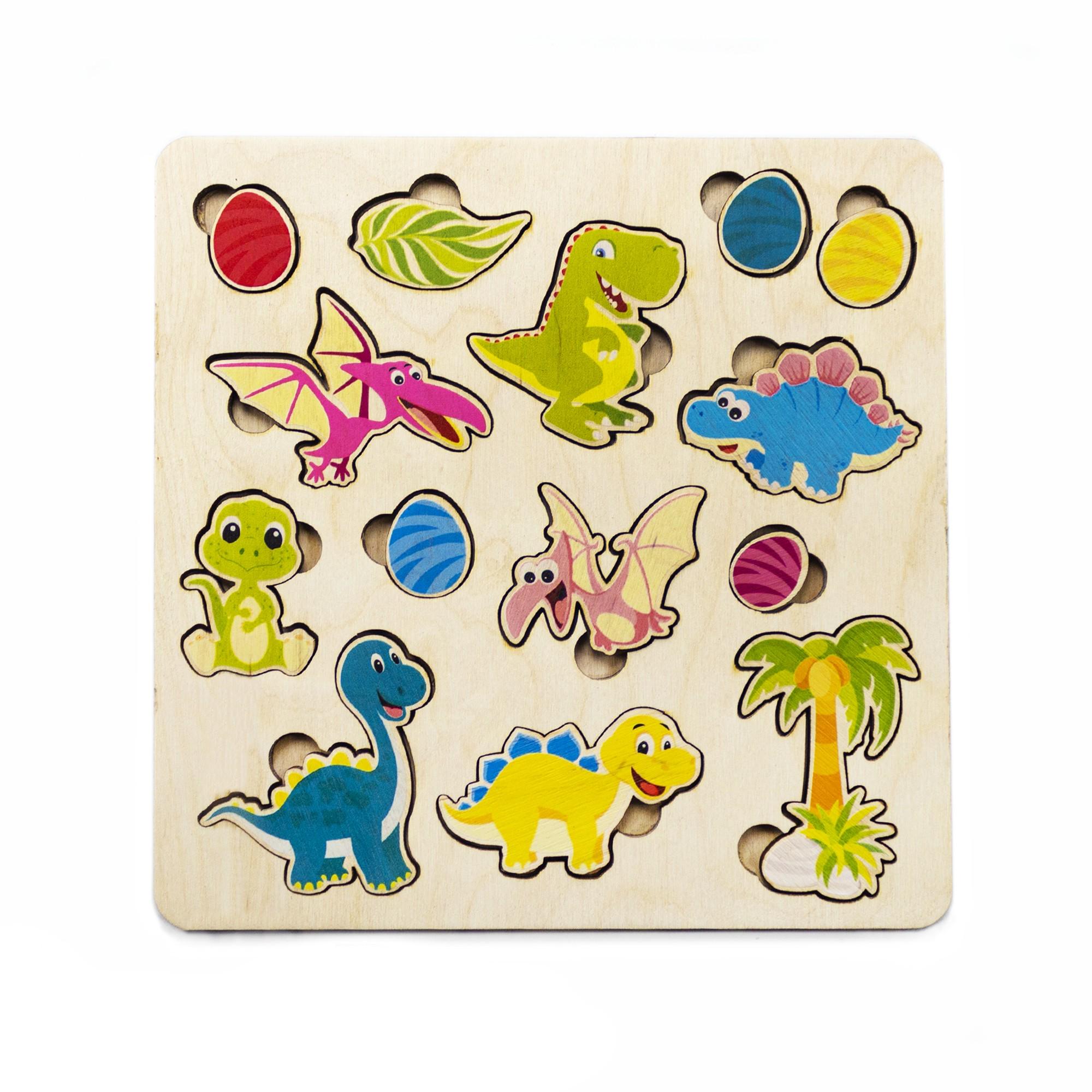 Пазл для детей LaserPro Динозавры