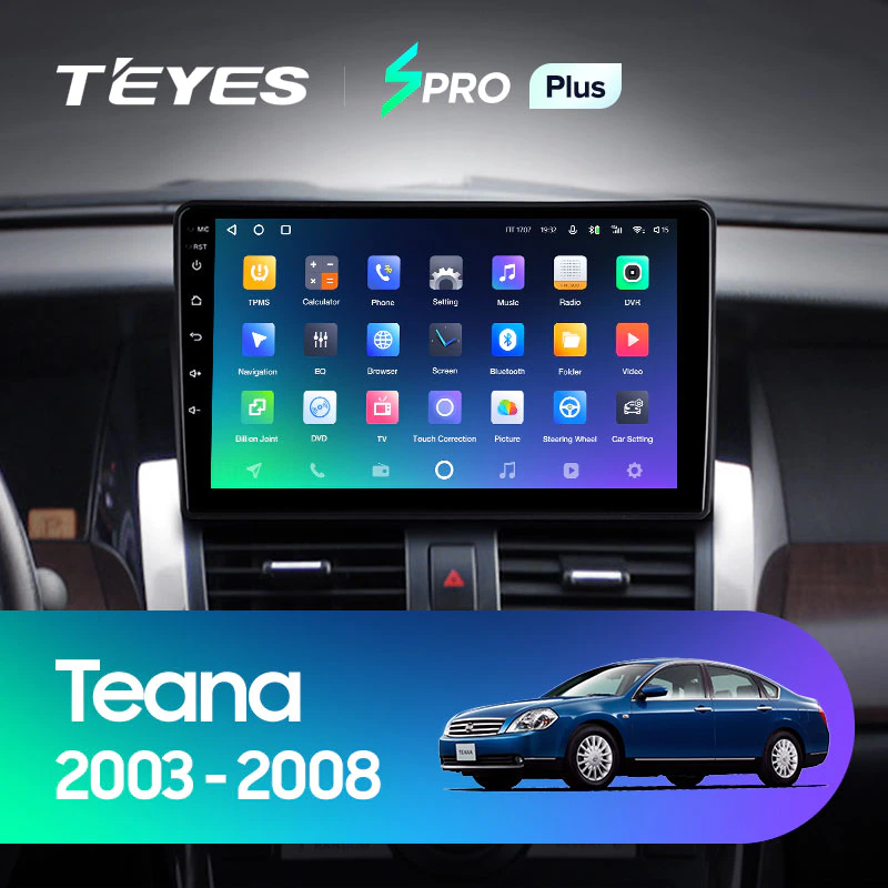 Автомагнитола штатная Teyes SPRO Plus для Nissan Teana J31 2003-2008 Android SPRO PLUS 6+128G Wi-Fi/4G (1737398177) - фото 3