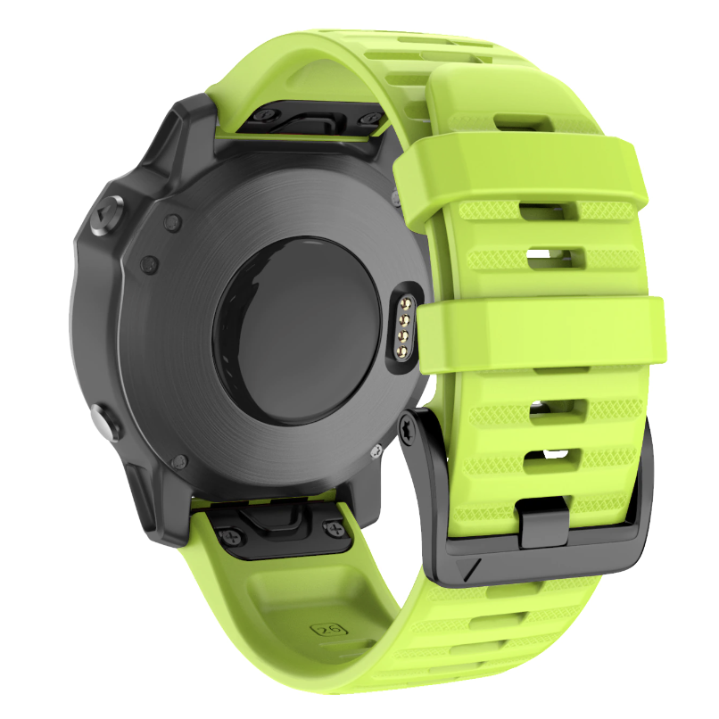 Ремешок с отвертками для Garmin Fenix 7/6/Pro Solar/5 Plus Sapphire/Forerunner 945/935 Quick Fit 22 мм Green (0300-3) - фото 4