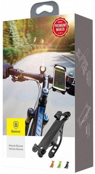 Держатель на руль велосипеда Baseus Miracle Bicycle Vehicle Mounts SUMIR-BY01 Black - фото 7