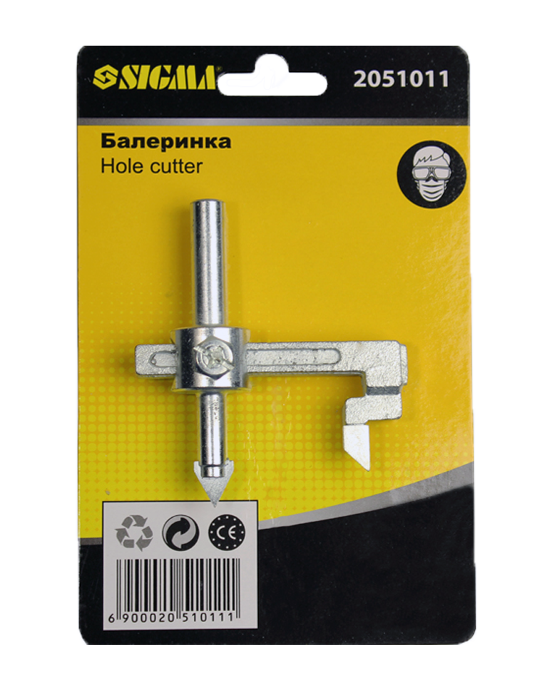 Сверло по керамике балеринка Sigma 30-100 мм (45357)