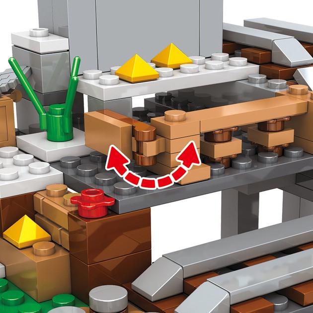 Конструктор Minecraft Большой горный пещерный лифт 437 дет. - фото 9 Конструктор Minecraft Большой горный пещерный лифт 437 дет. - фото 9