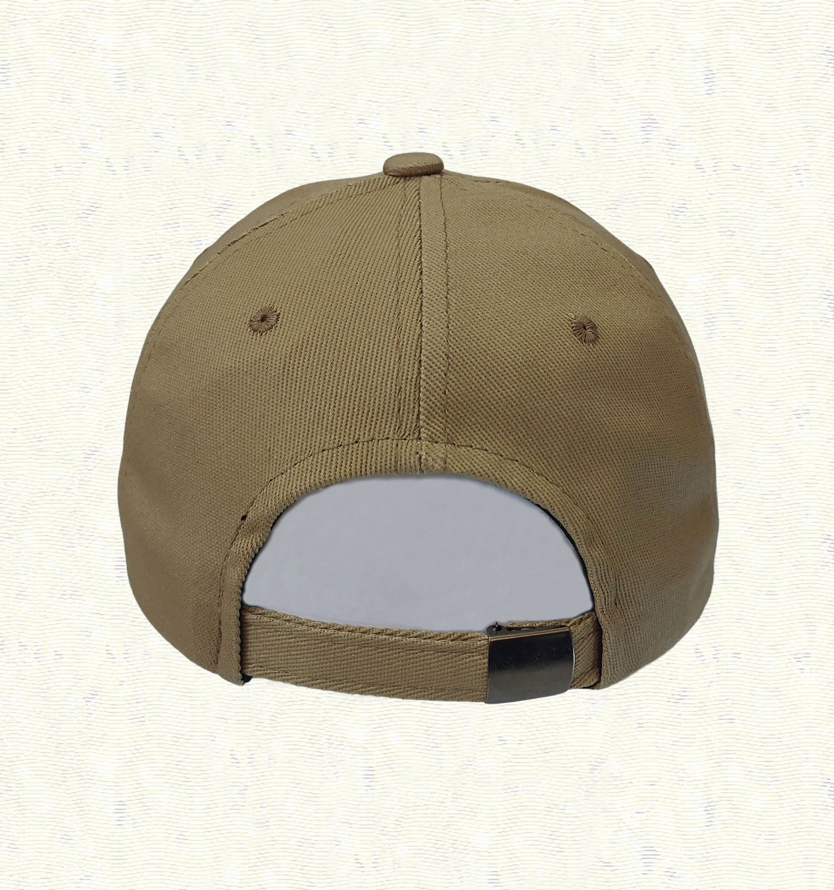 Бейсболка с регулятором размера Бежевый (6838) - фото 3 Бейсболка с регулятором размера Бежевый (6838) - фото 3