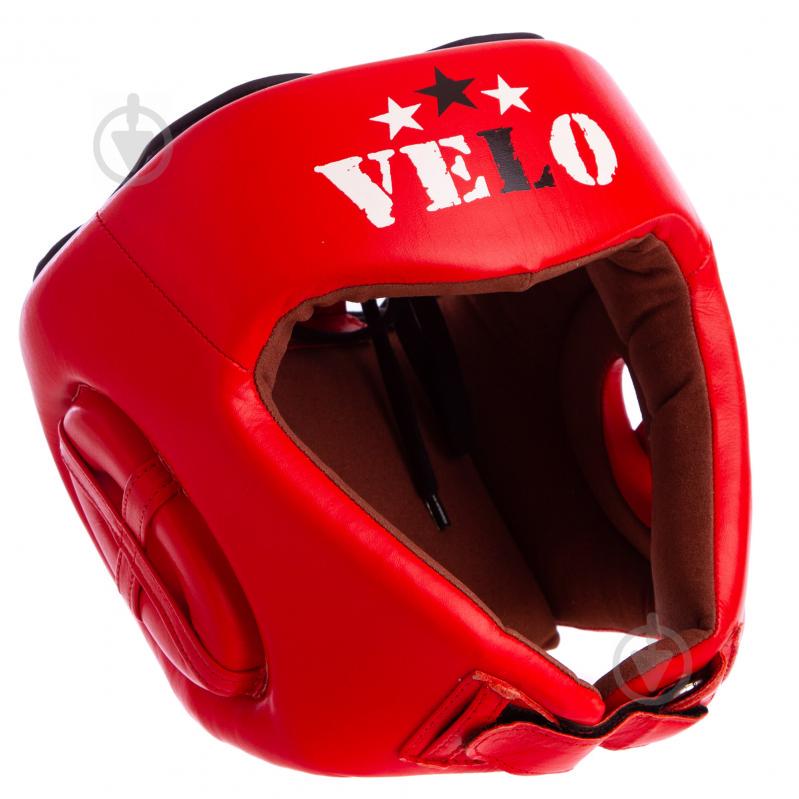 Шолом боксерський VELO 3080 XL Червоний