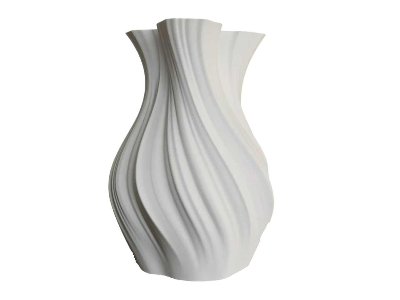 Ваза закрученная Blossom Vase 14 см 3D-печать