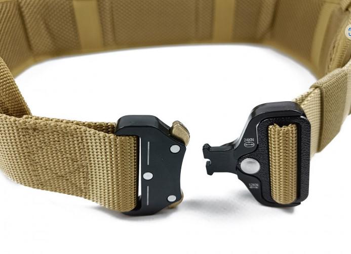 Ремень военный Assault Belt с пряжкой Кобра Койот - фото 2